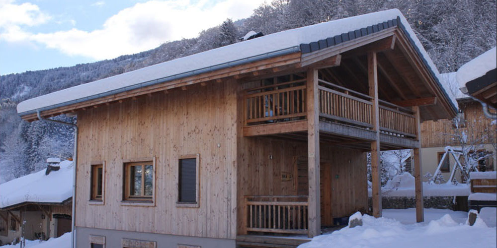 Chalet Bravo in winter