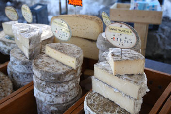 Local cheeses