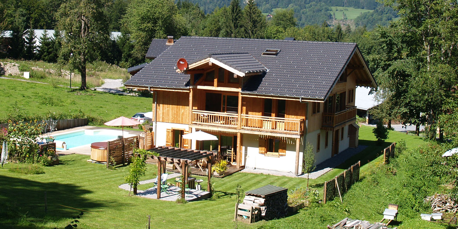 Chalet Brio en été